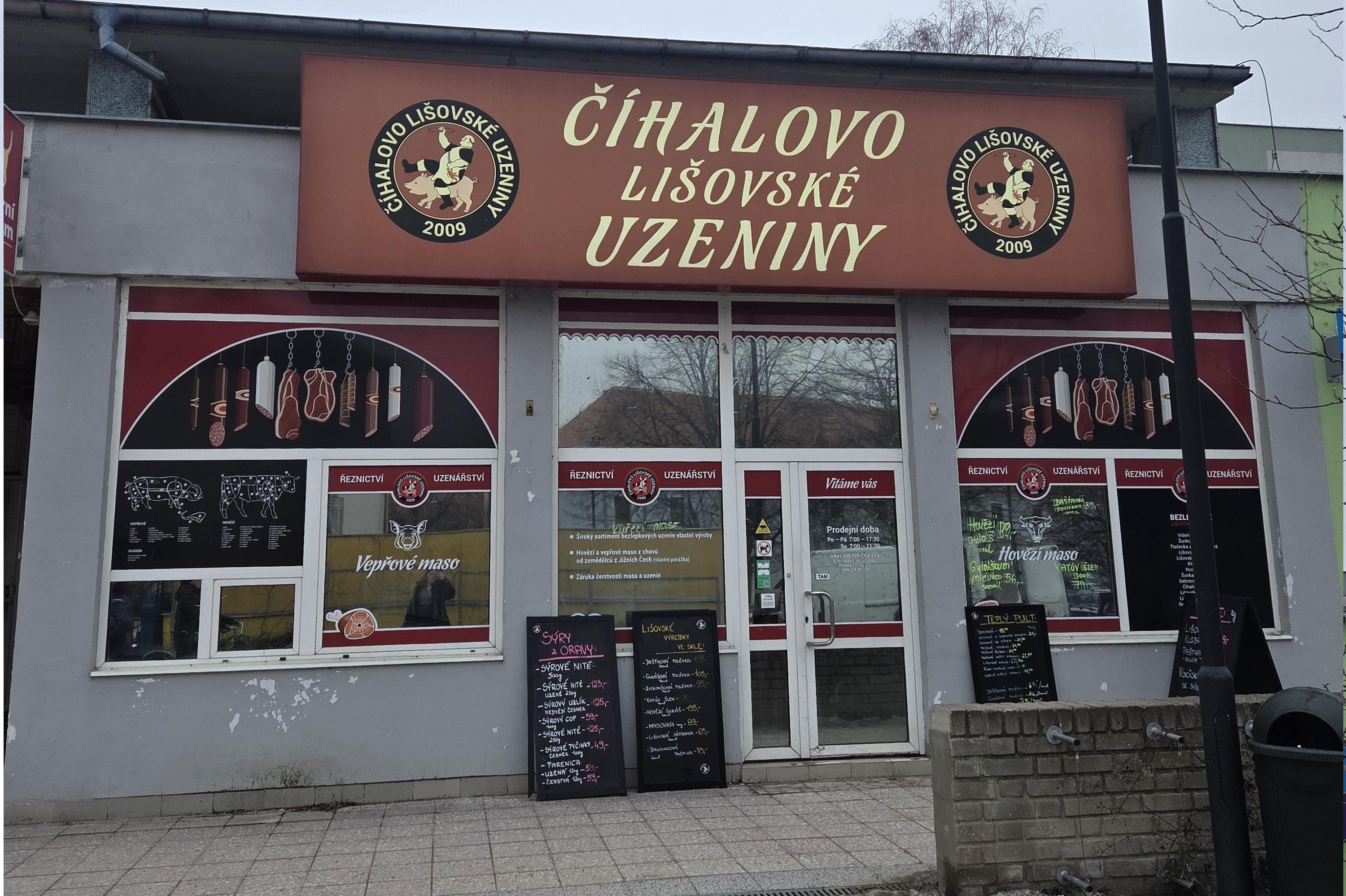 Číhalovo Lišovské uzeniny