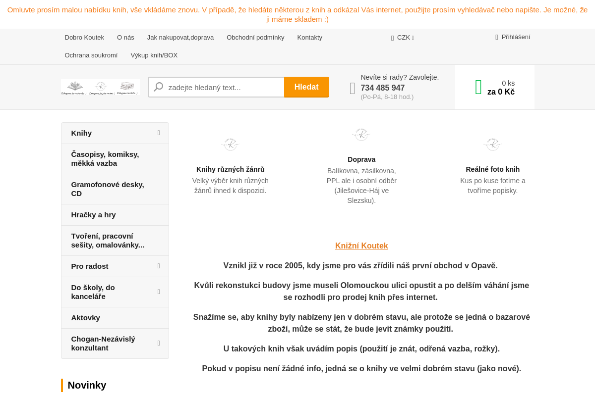 Antikvariát Knižní Koutek