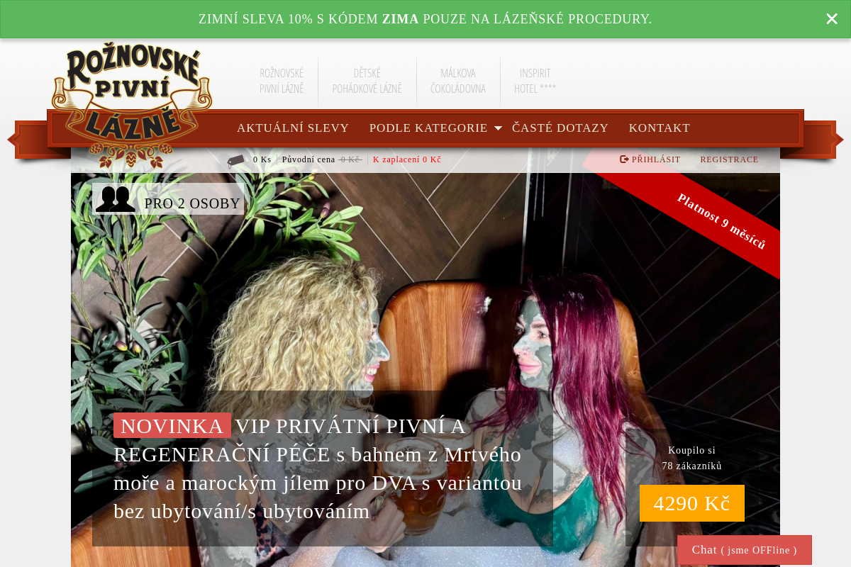 Rožnovské Lázeňské Slevy