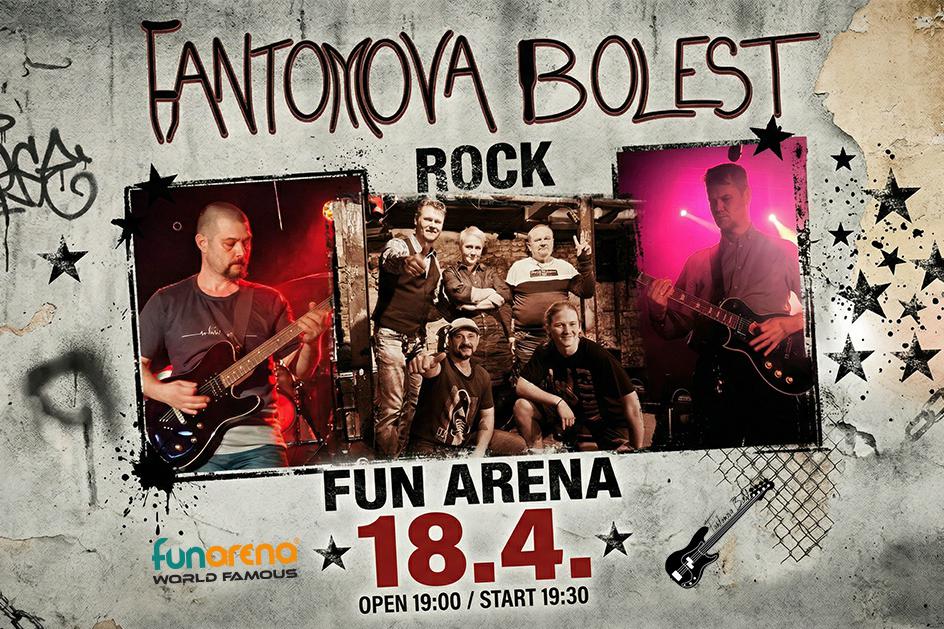 Koncert kapely Fantomova Bolest