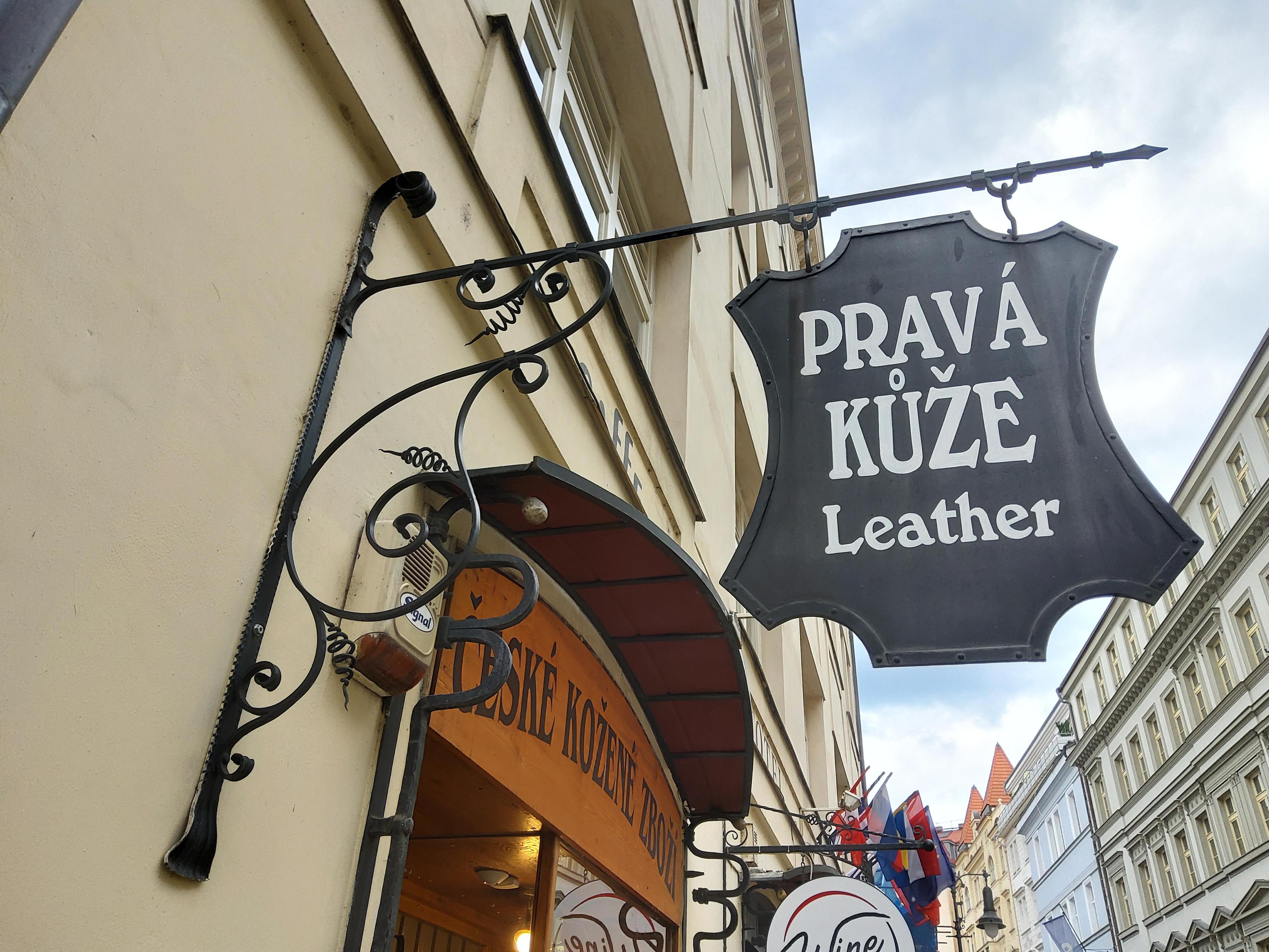 České kožené zboží foto 3