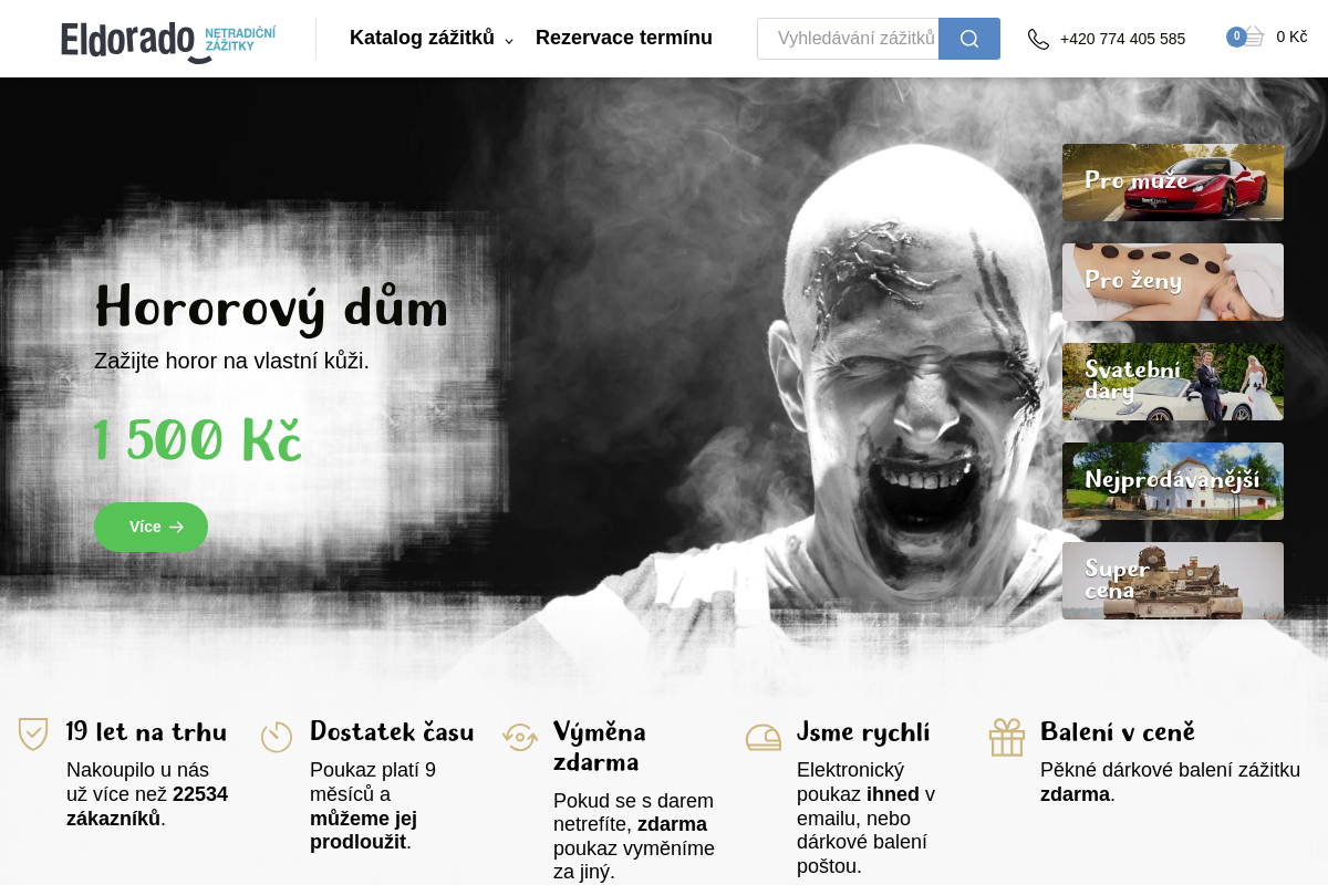 Eldorado - netradiční zážitky