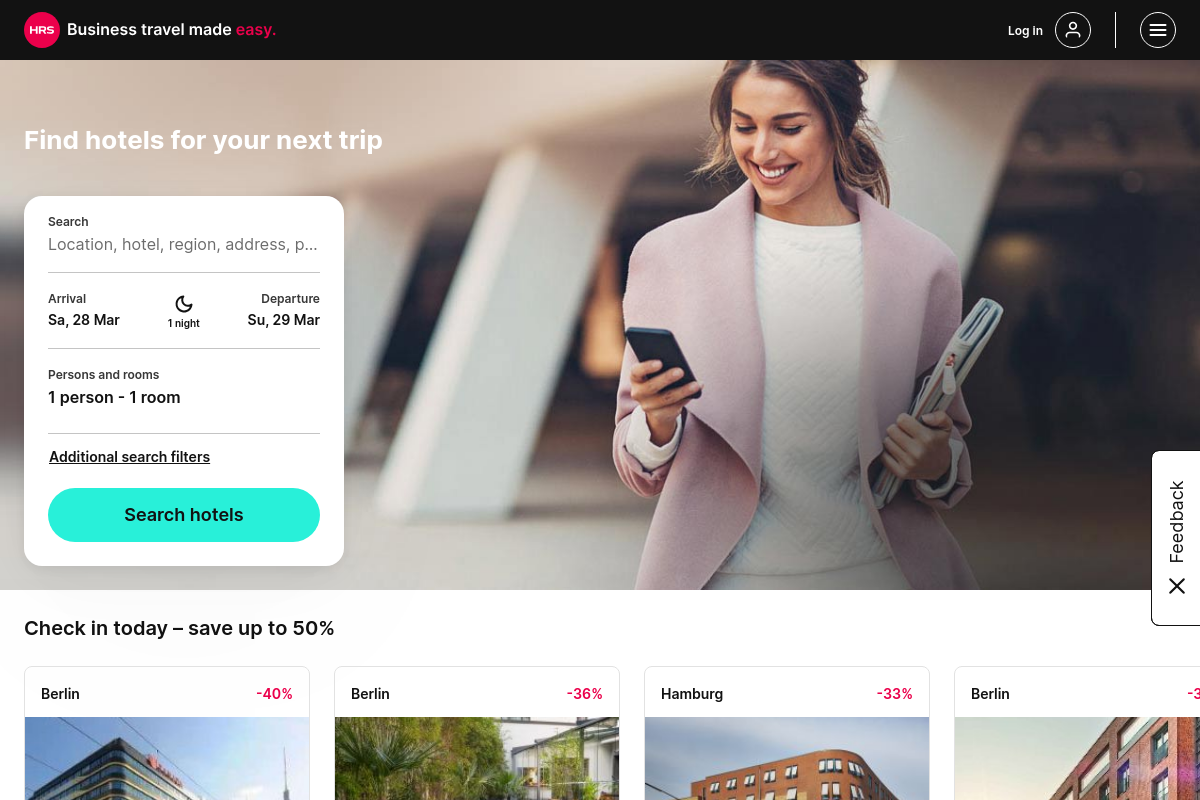 HRS - HOTEL RESERVATION SERVICE