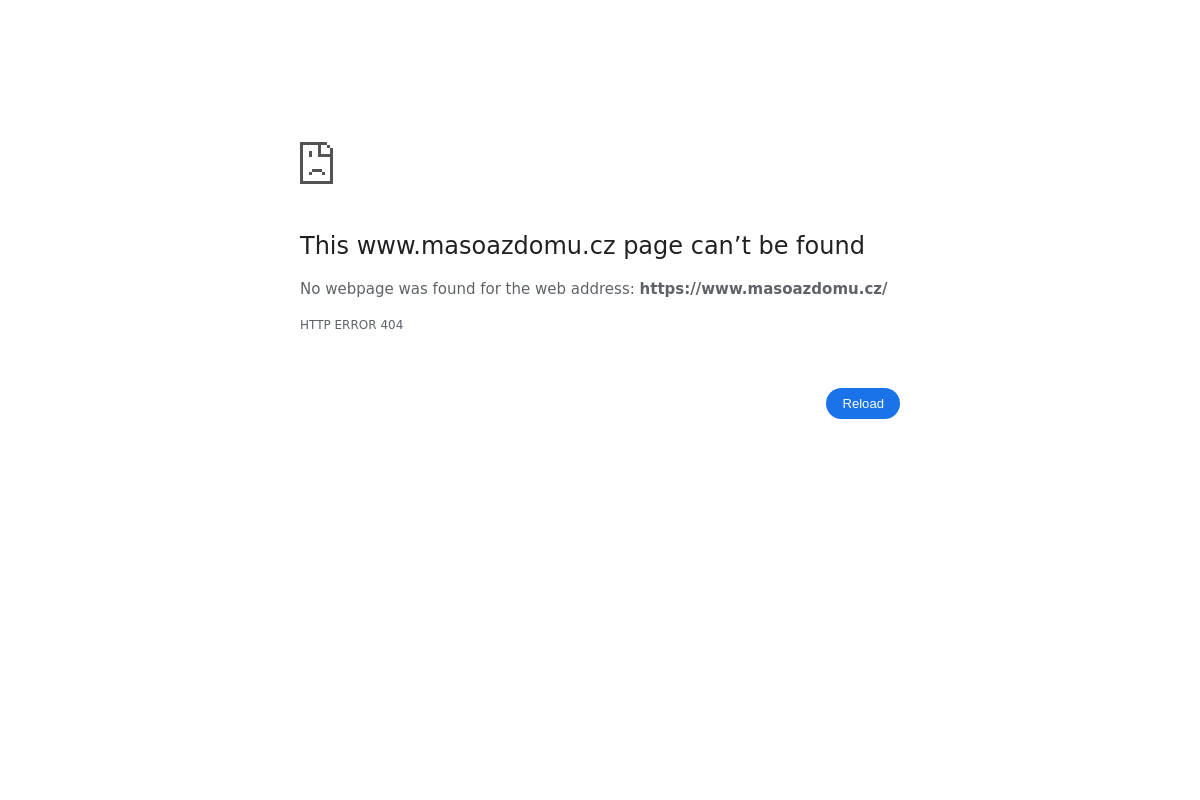 Masoazdomu.cz