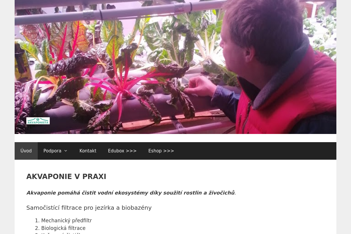 Akvaponista.cz