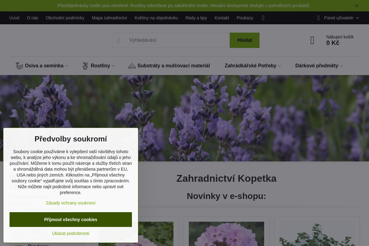 Eshop.zahradnictvikopetka.cz