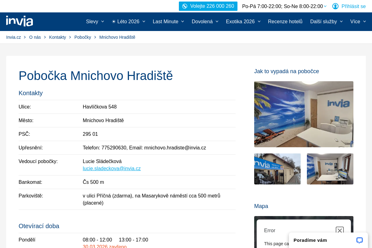 Invia - cestovní agentura