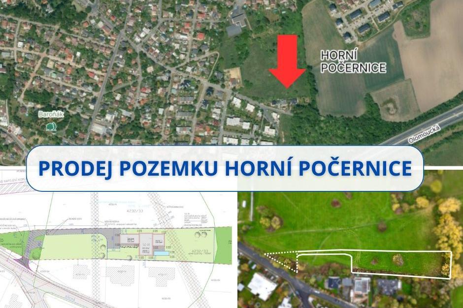 PRODEJ STAVEBNÍHO POZEMKU V HORNÍCH POČERNICÍCH