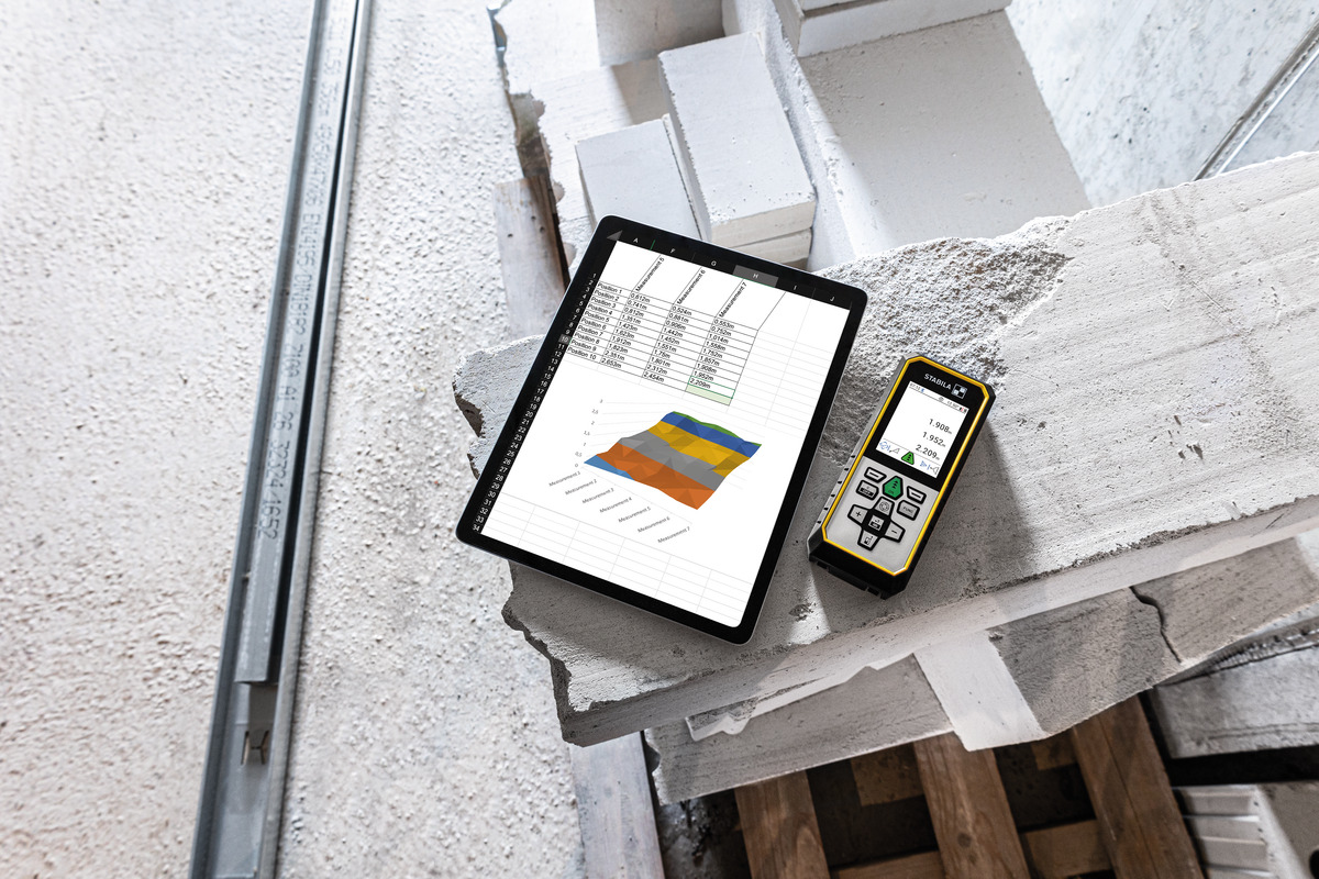 NOVINKA - laserový dálkoměr STABILA LD 530