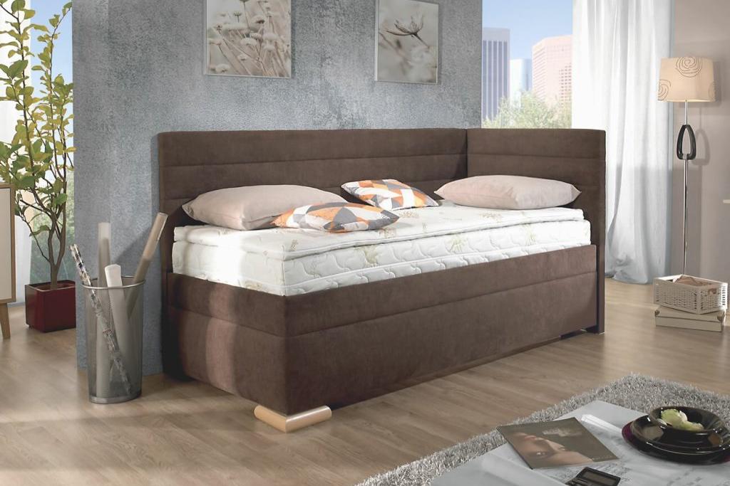 jednolůžka čalouněné z masivu i lamina