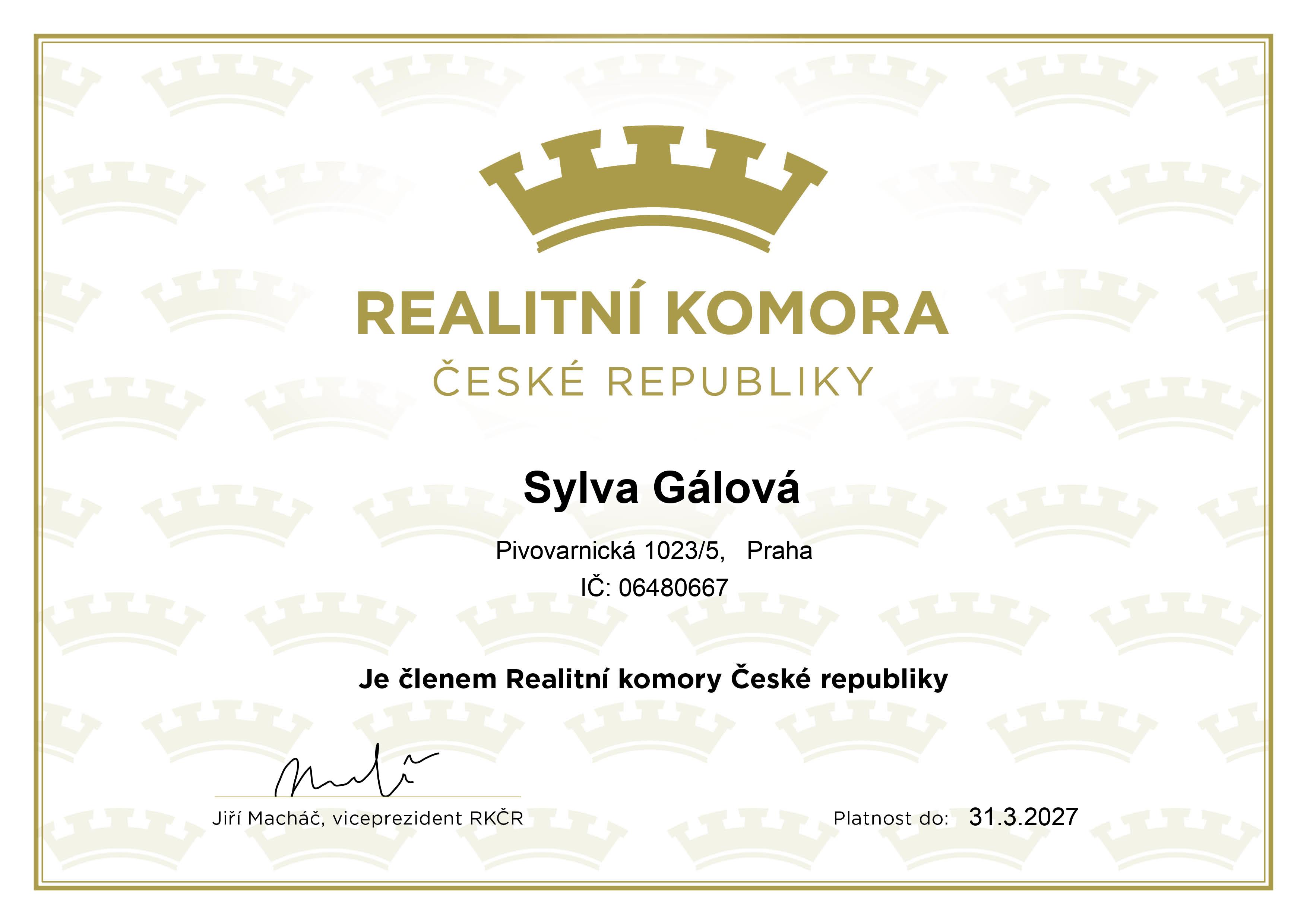 GALOVA REALITY - Sylva Gálová realitní makléřka foto 4