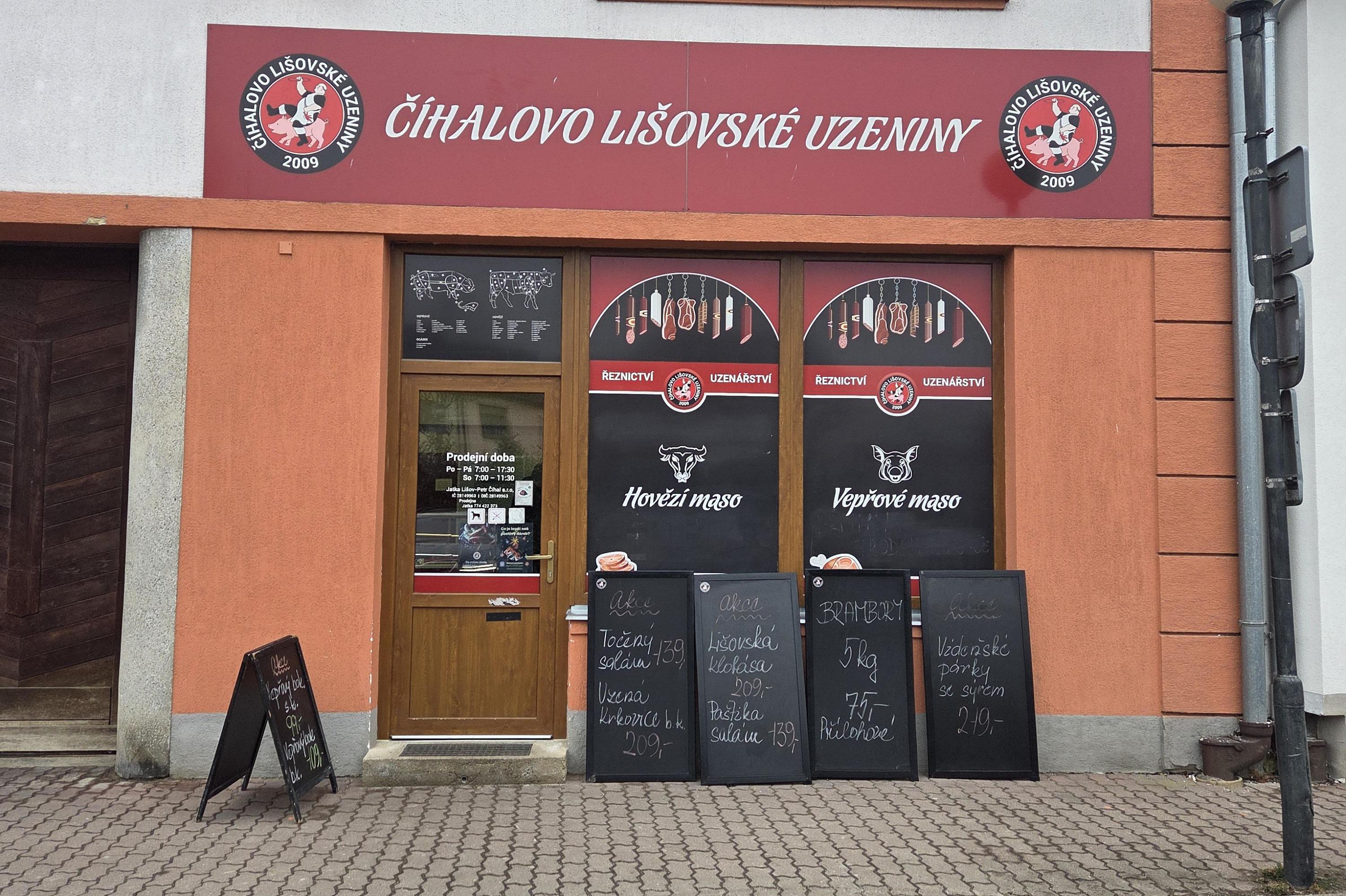 Číhalovo Lišovské uzeniny