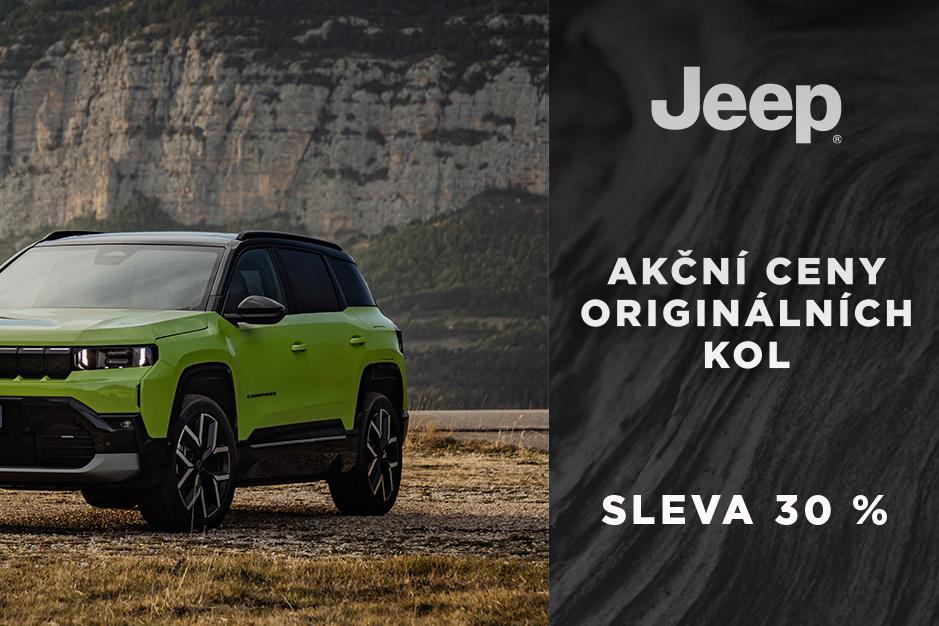 Akční ceny originálních kol JEEP