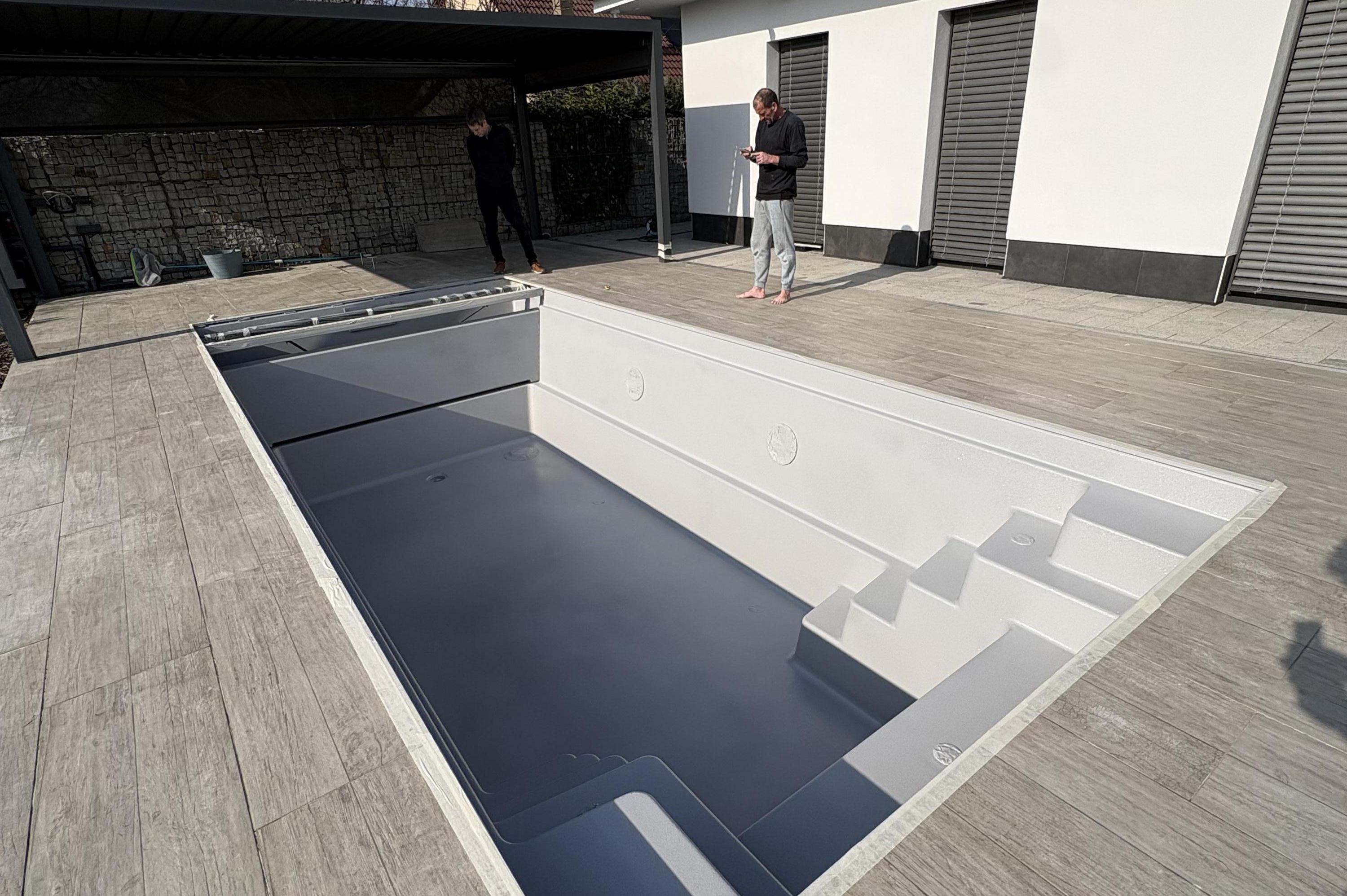 Renovace bazénu nástřikem