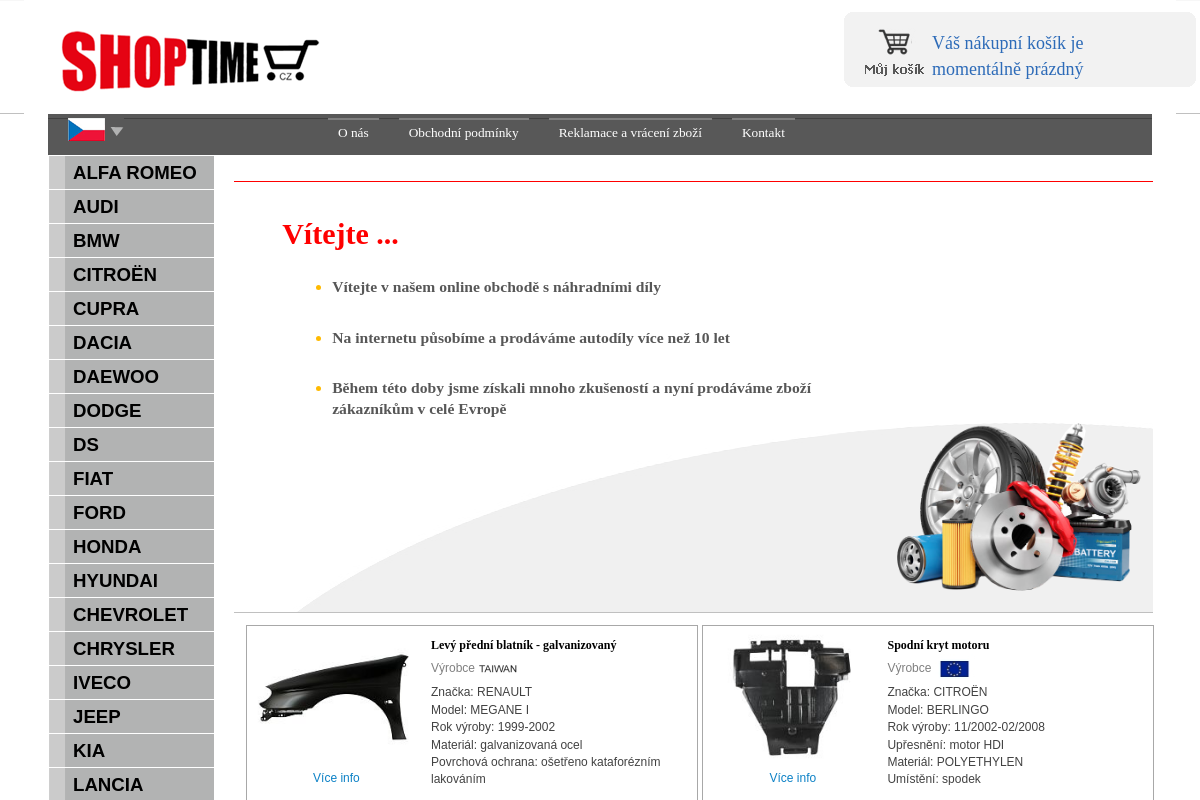 Autodily.shoptime.cz