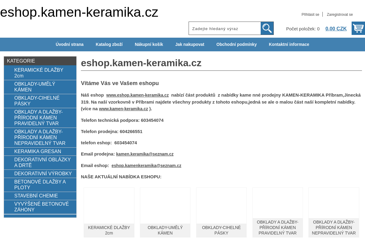 Eshop.kamen-keramika.cz