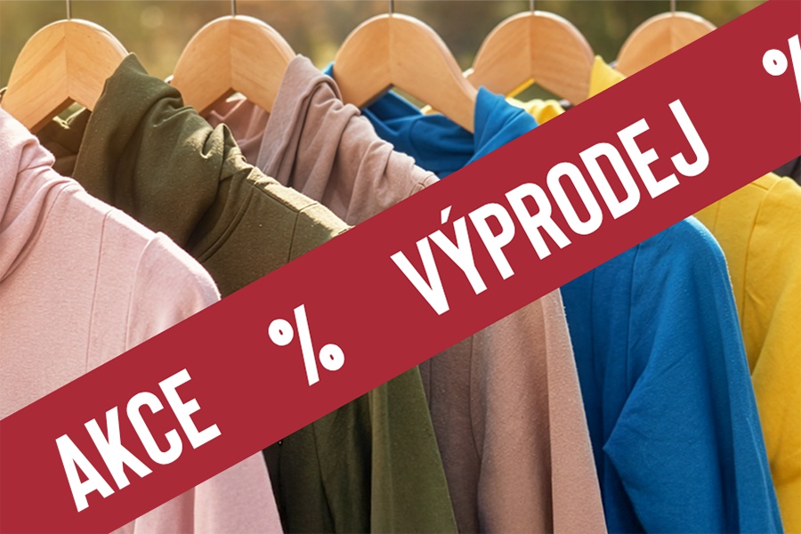 Slevy až 50 % – velký jarní výprodej