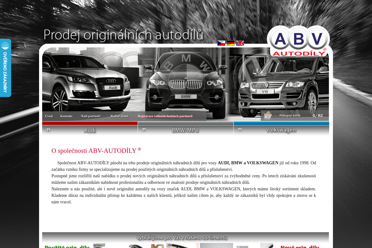 ABV - AUTODÍLY s.r.o.