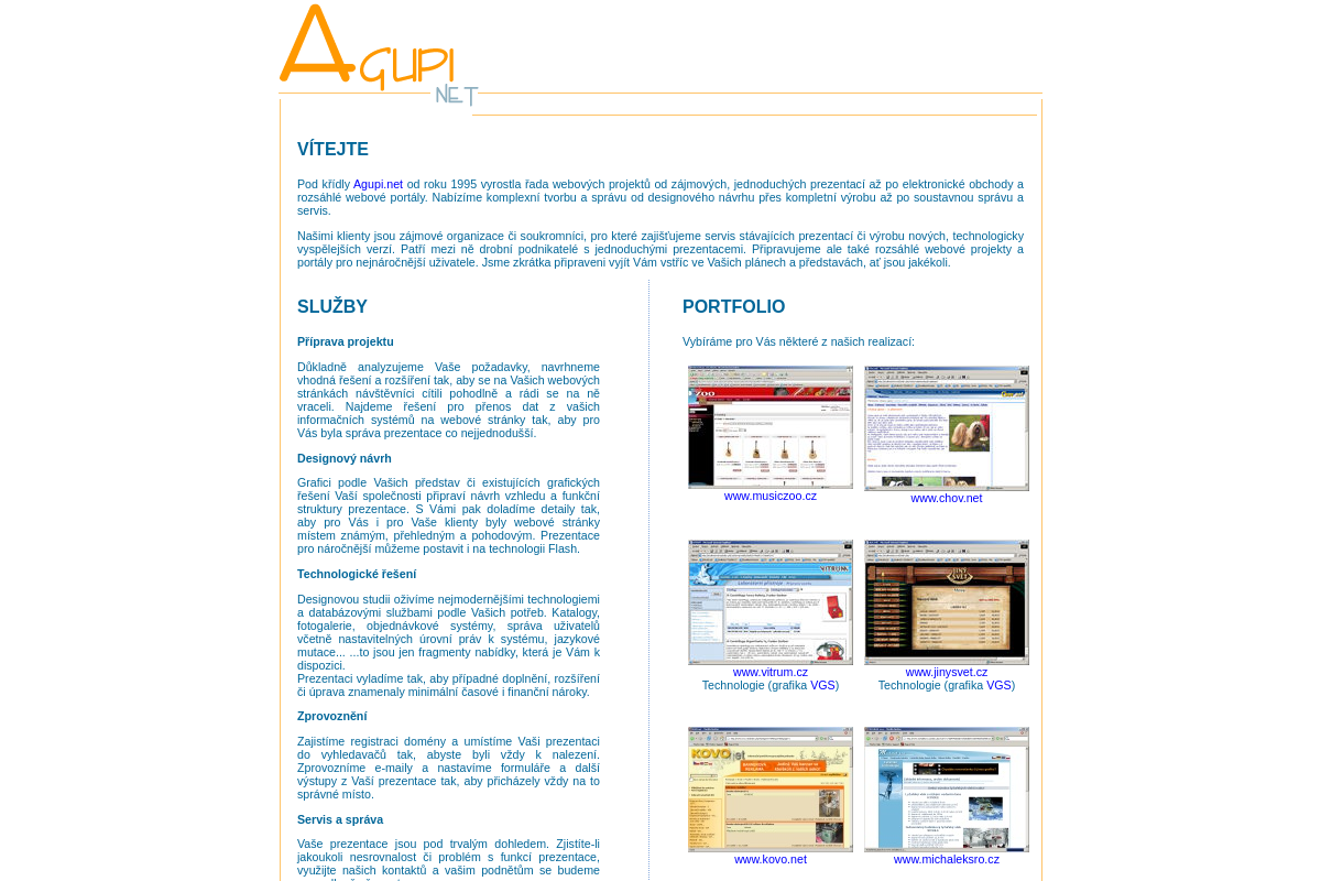 Agupi net - Mgr. Jiří Mlnařík