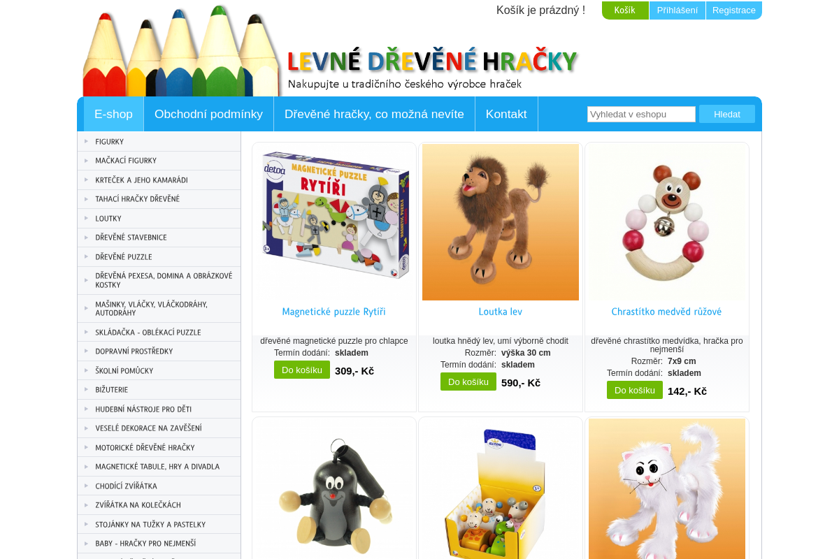 Levnedrevenehracky.cz