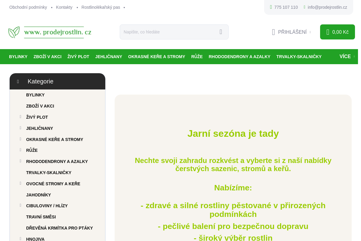 Prodejrostlin.cz