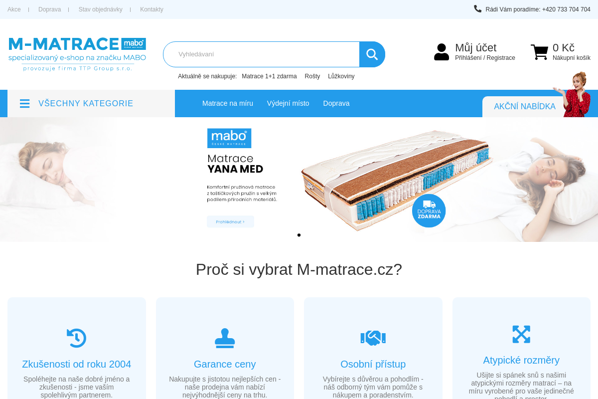 M-matrace.cz