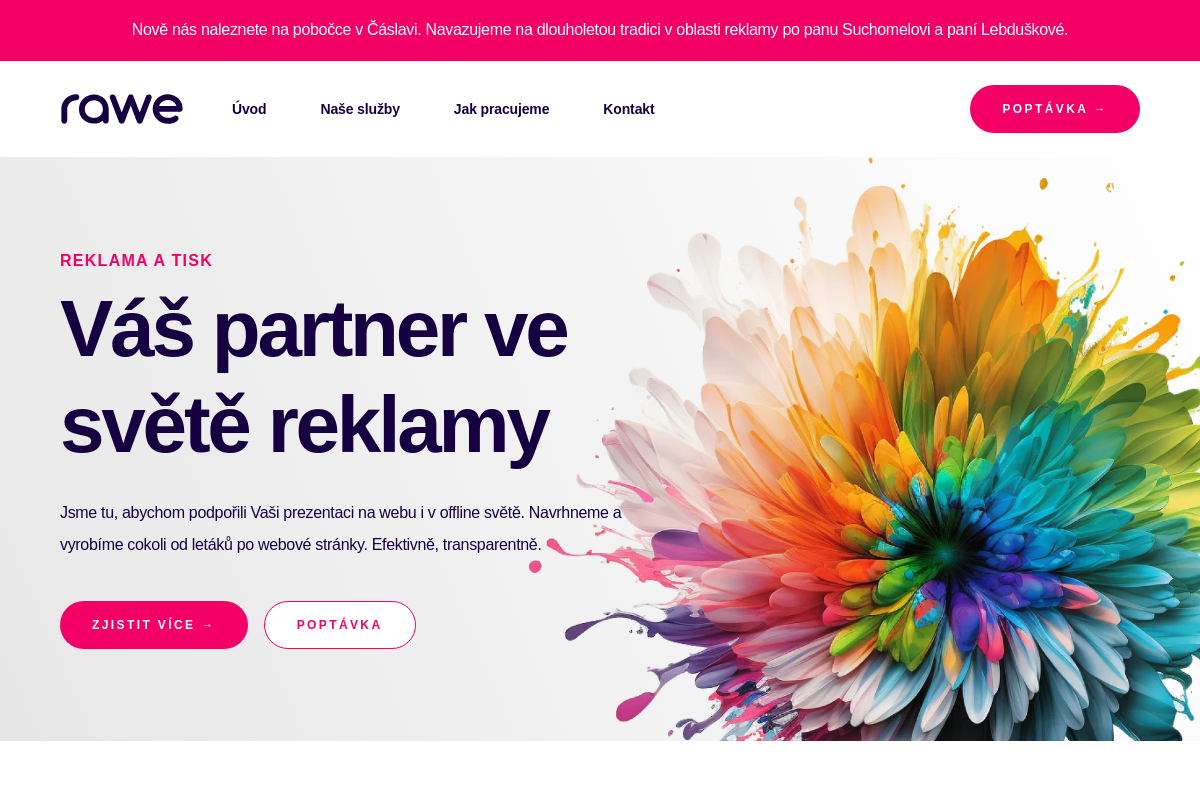 RAWE | Reklama a tisk