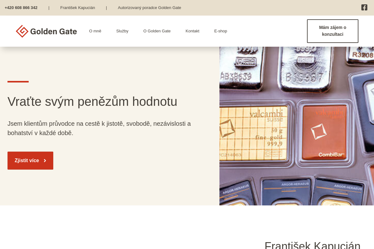 Autorizovaný poradce František Kapucián