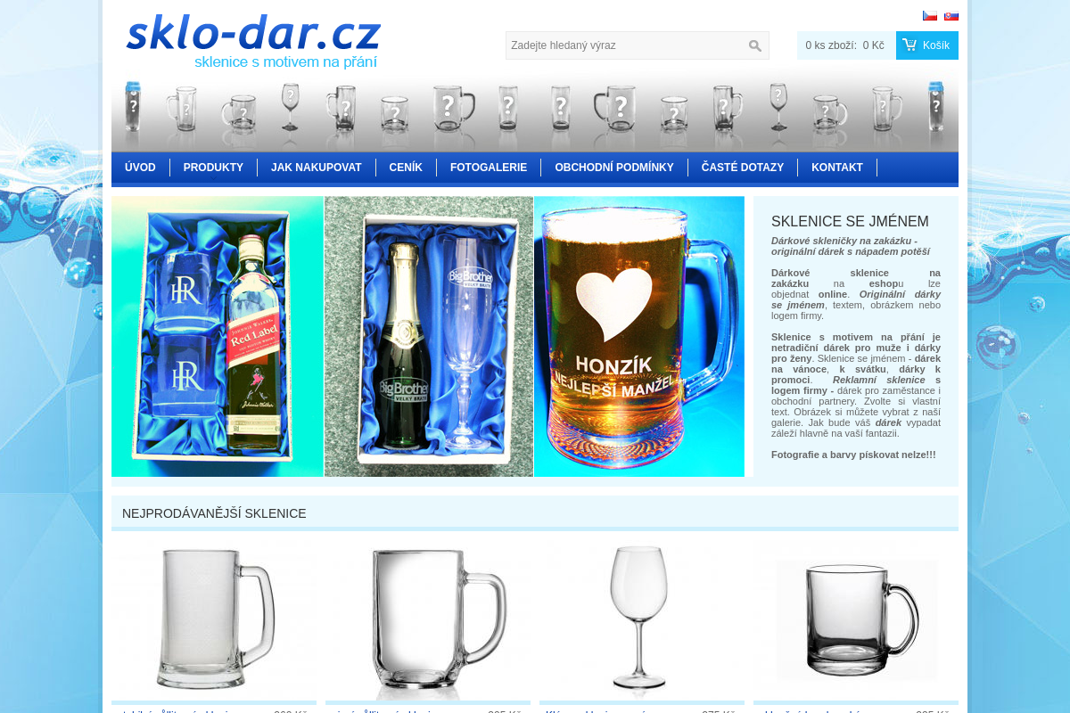 Sklo-dar.cz