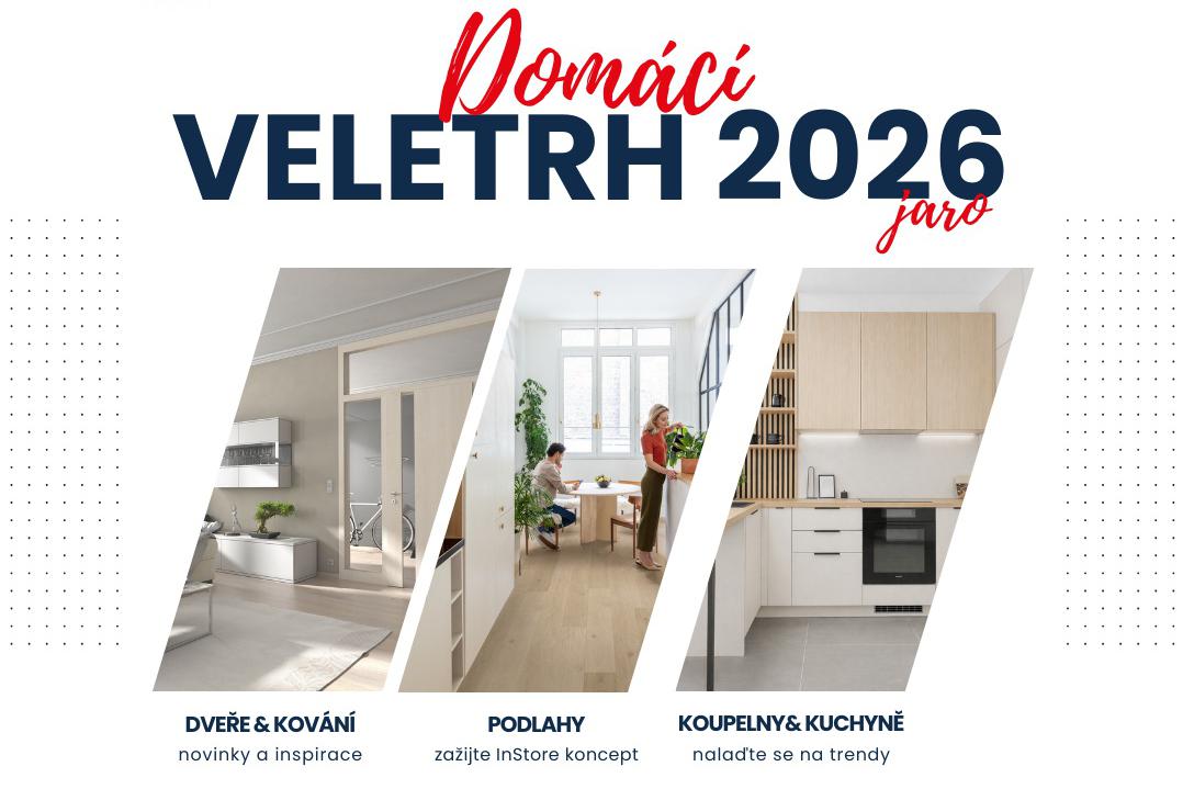 DOMÁCÍ VELETRH JARO 2026 | 5 500 m² interiérů