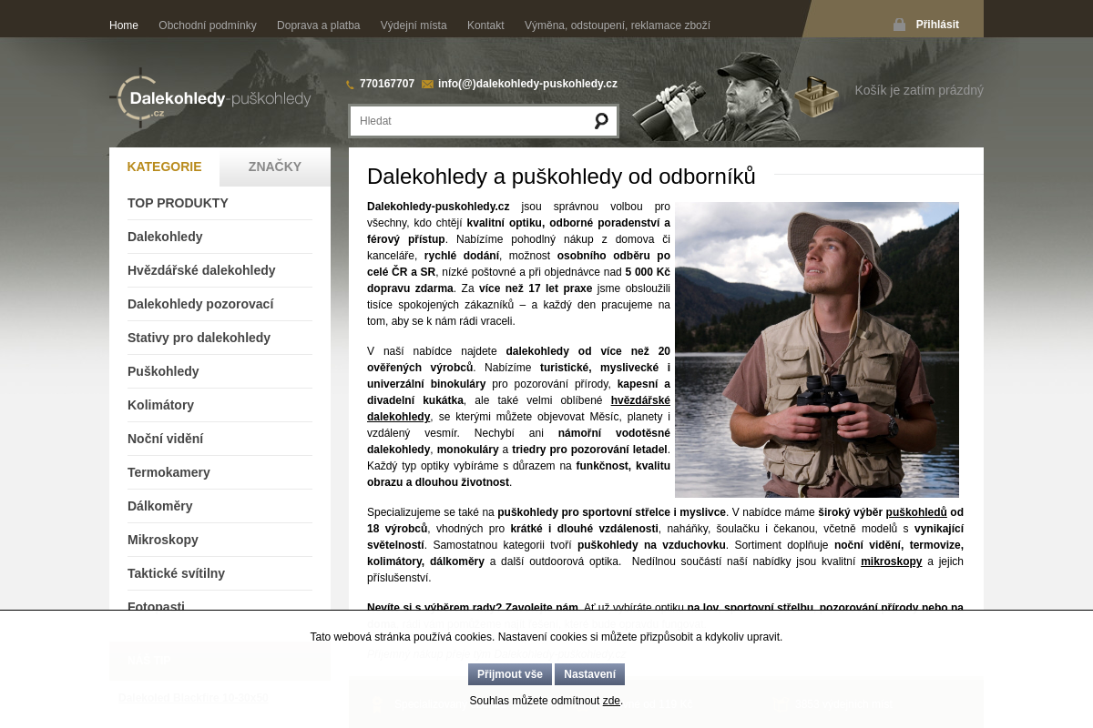 Dalekohledy-puskohledy.cz