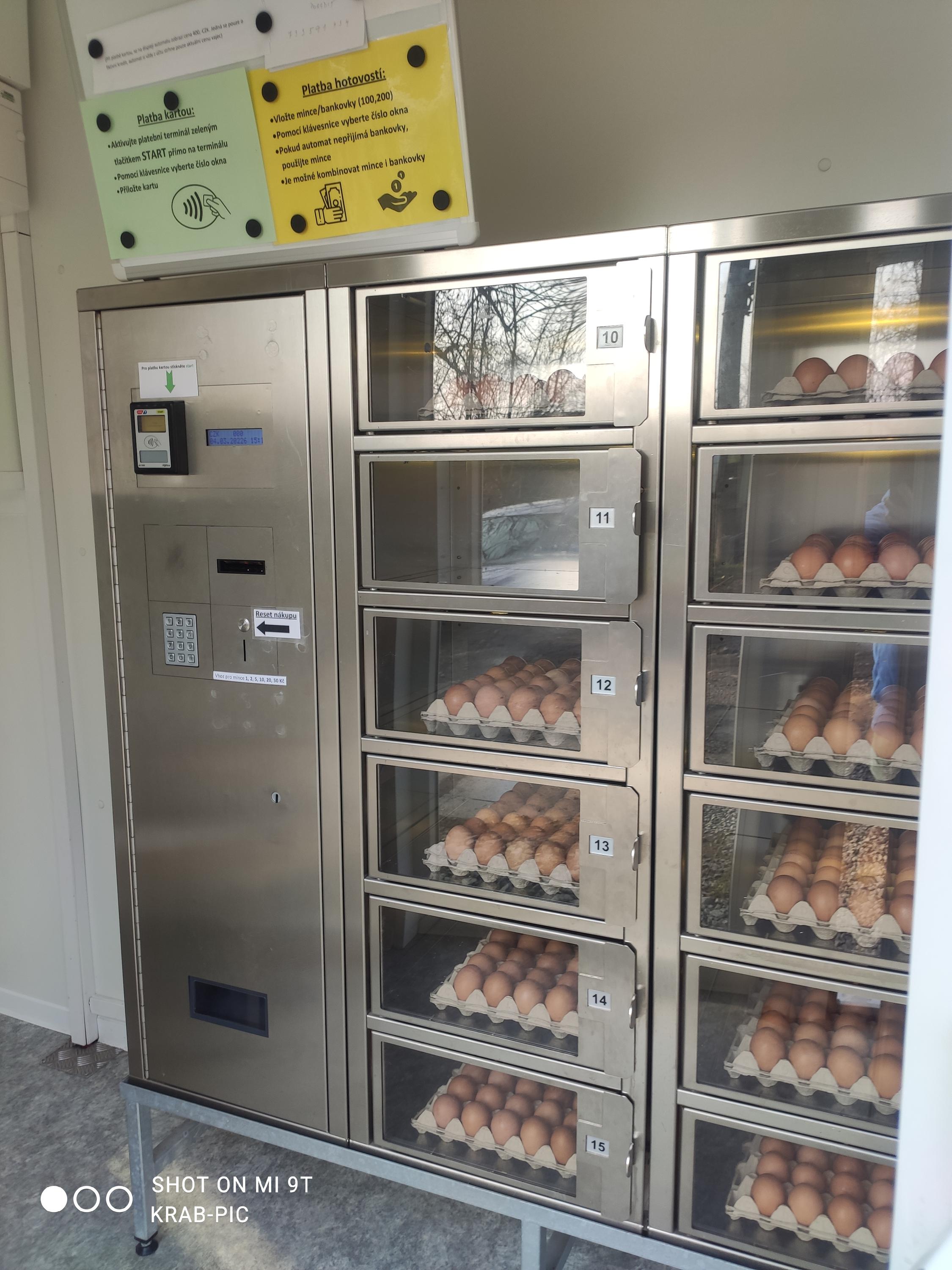 Jeřábek & Vodrážka - automat na vejce foto 4