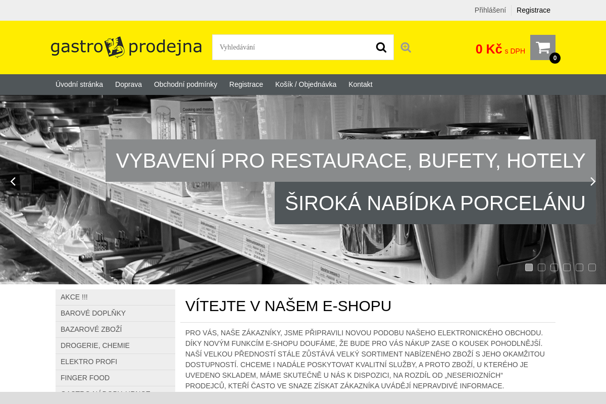 Gastroprodejna Unita