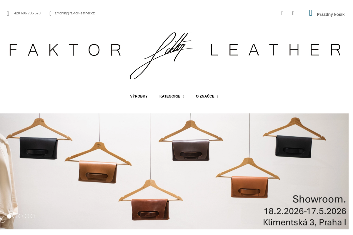Faktor Leather