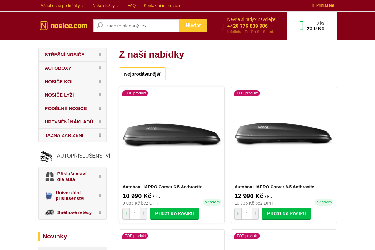 Nosice.com – Radim Kaděrka