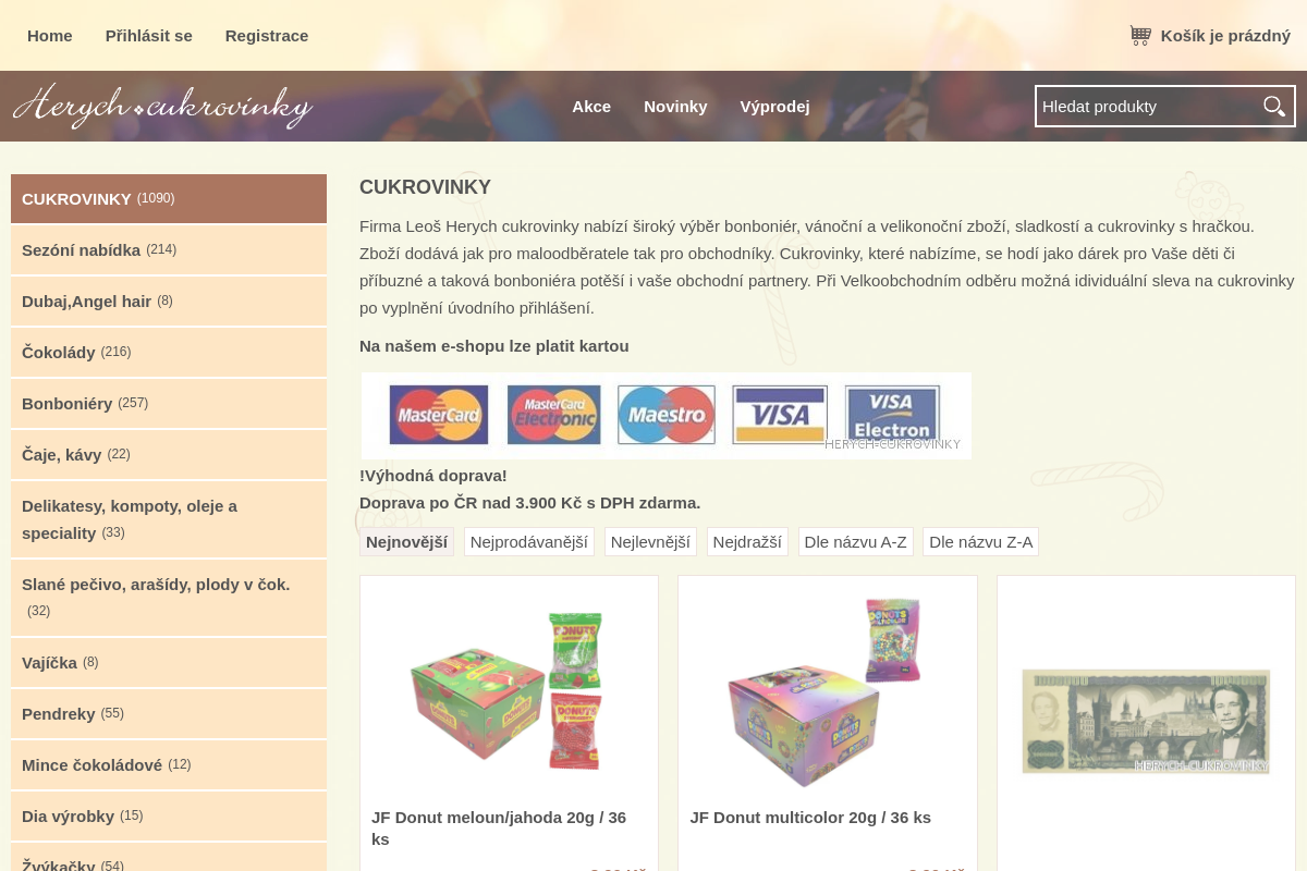 Herych-cukrovinky.cz