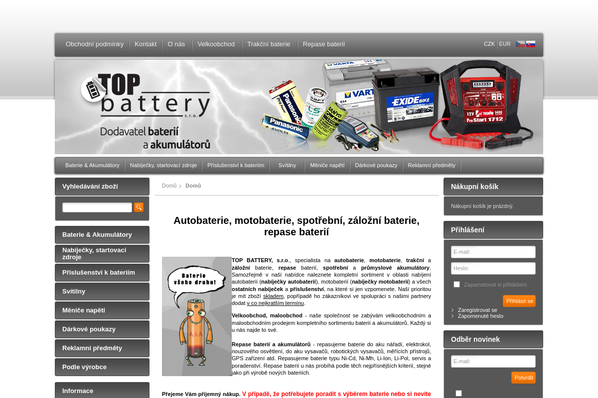 Topbattery.cz