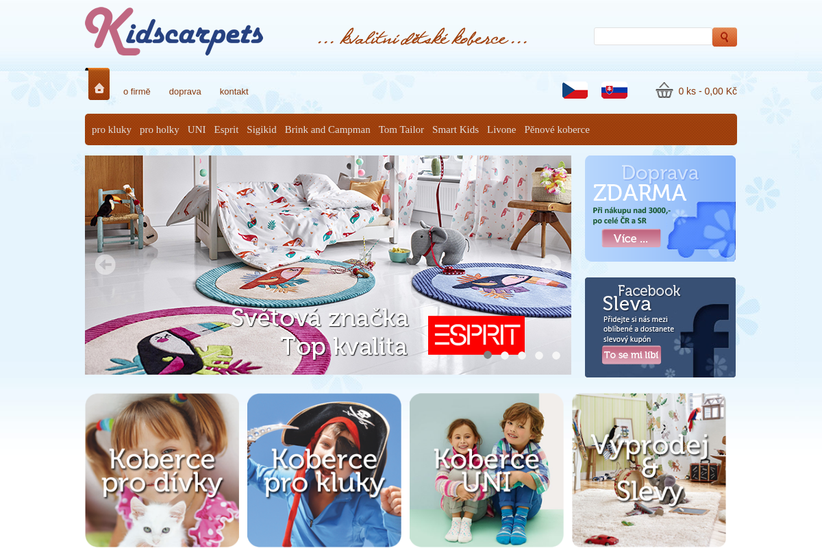 Kidscarpets.cz