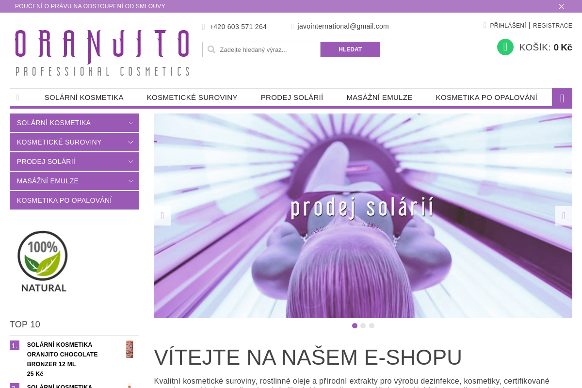 Kosmetika-oranjito.cz