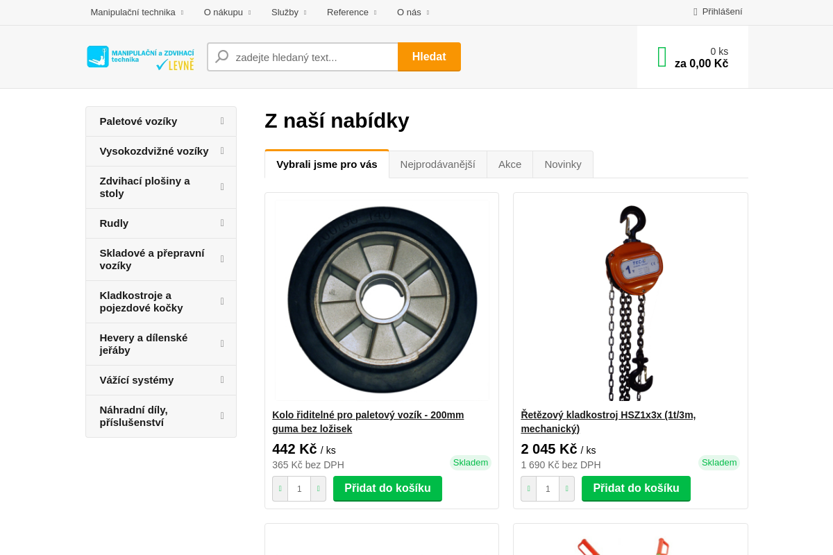 Manipulacni-technika-levne.cz