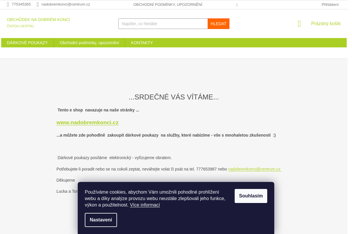 Shop.nadobremkonci.cz