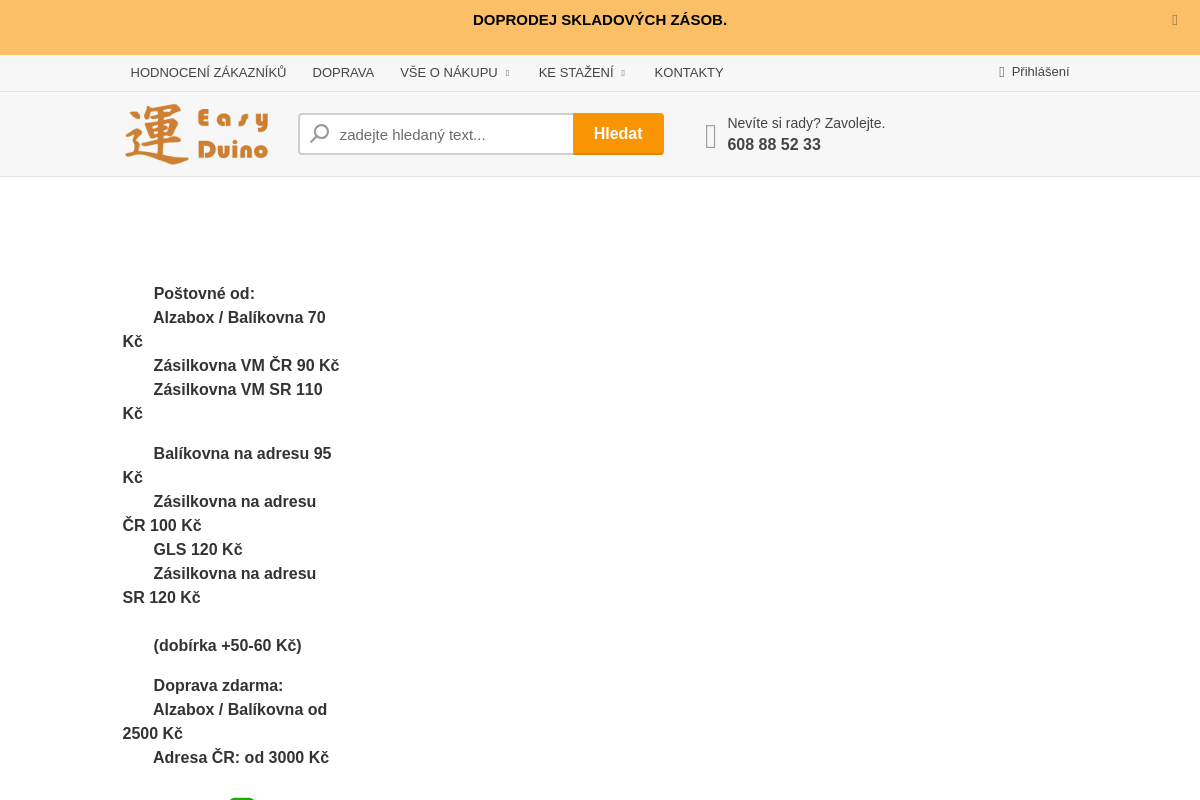 Resin.cz EasyDuino.cz
