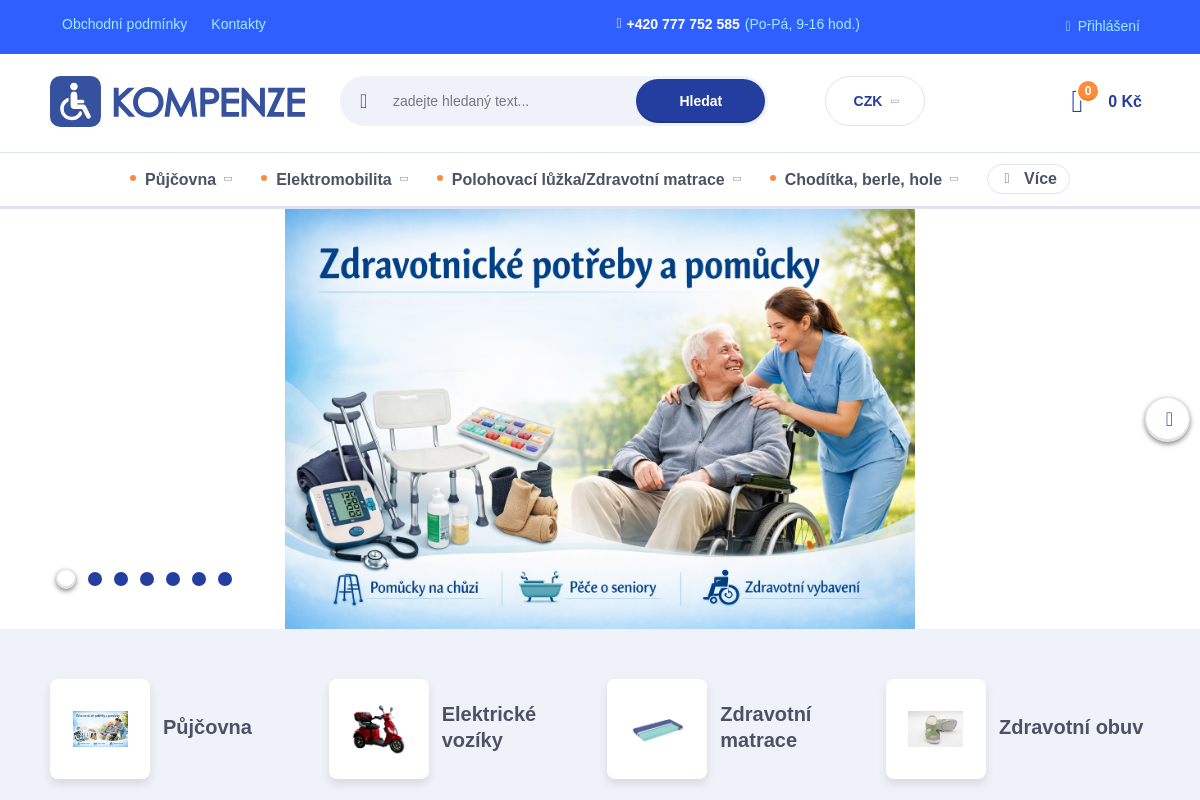 Kompenze - Zdravotní potřeby