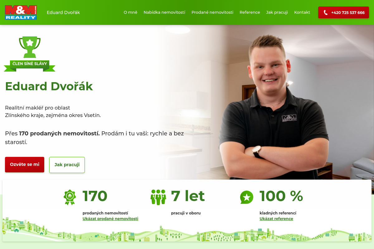 Eduard Dvořák - Realitní makléř
