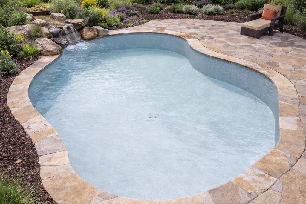 Oprava betonového bazénu