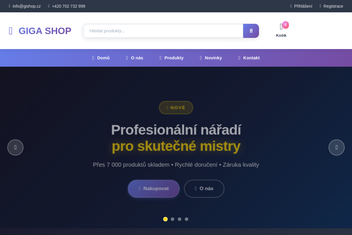 Giga Shop - obchodní dům