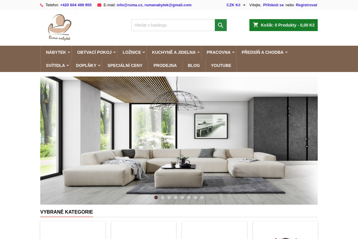 Nábytek Ruma