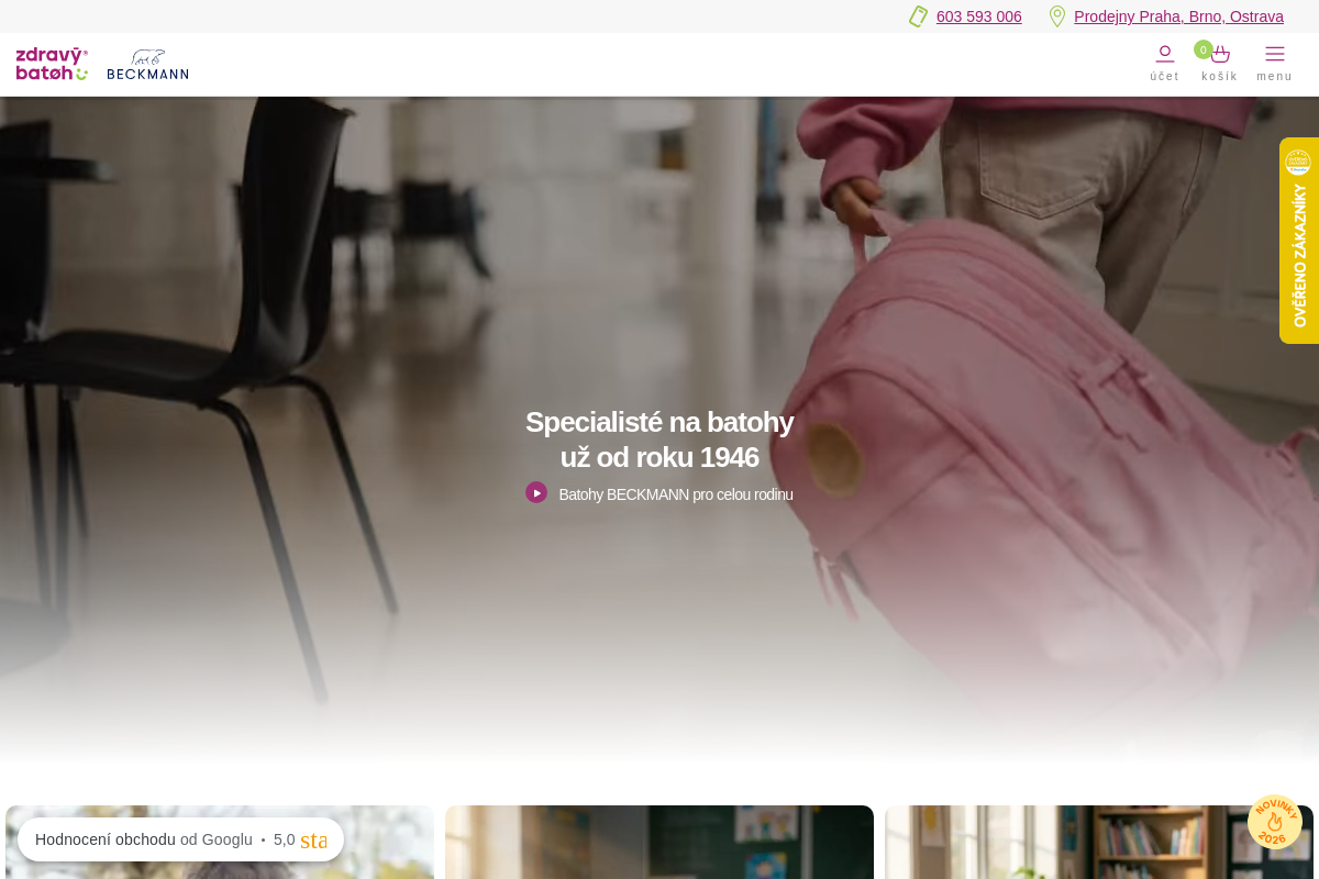 Zdravý Batoh BECKMANN