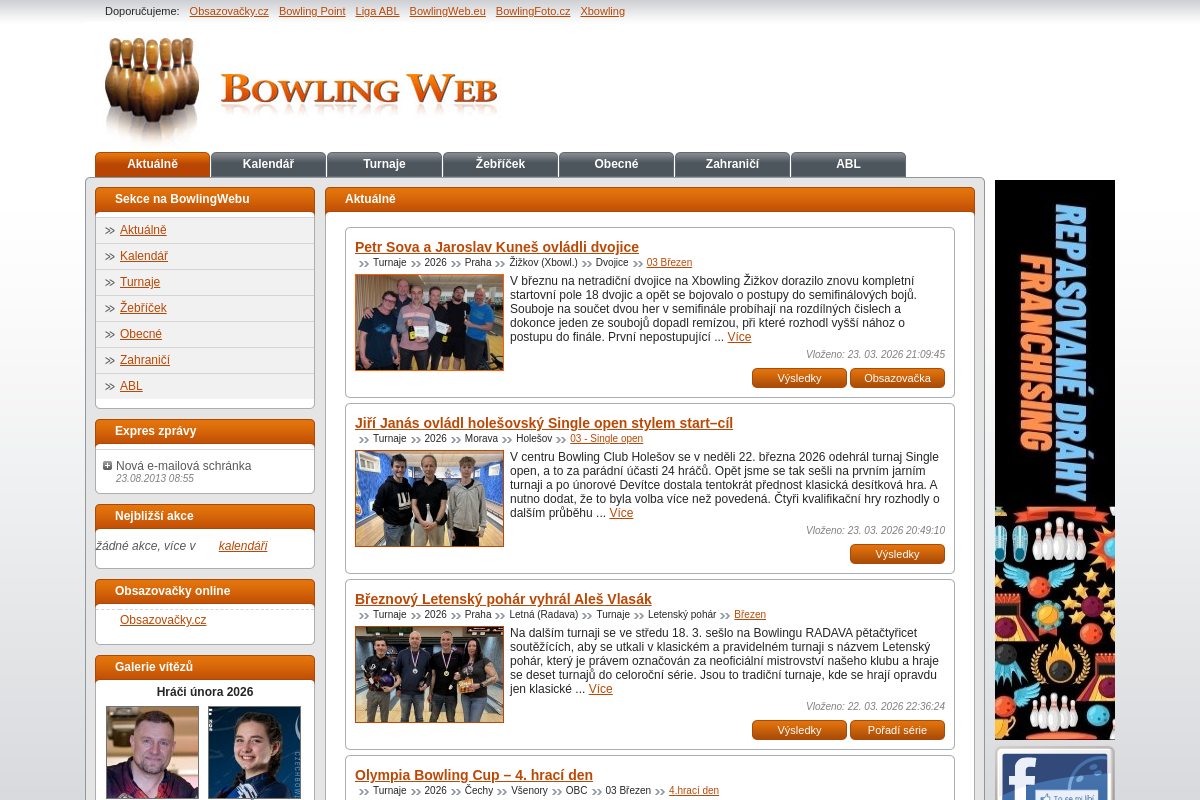 Bowling Web