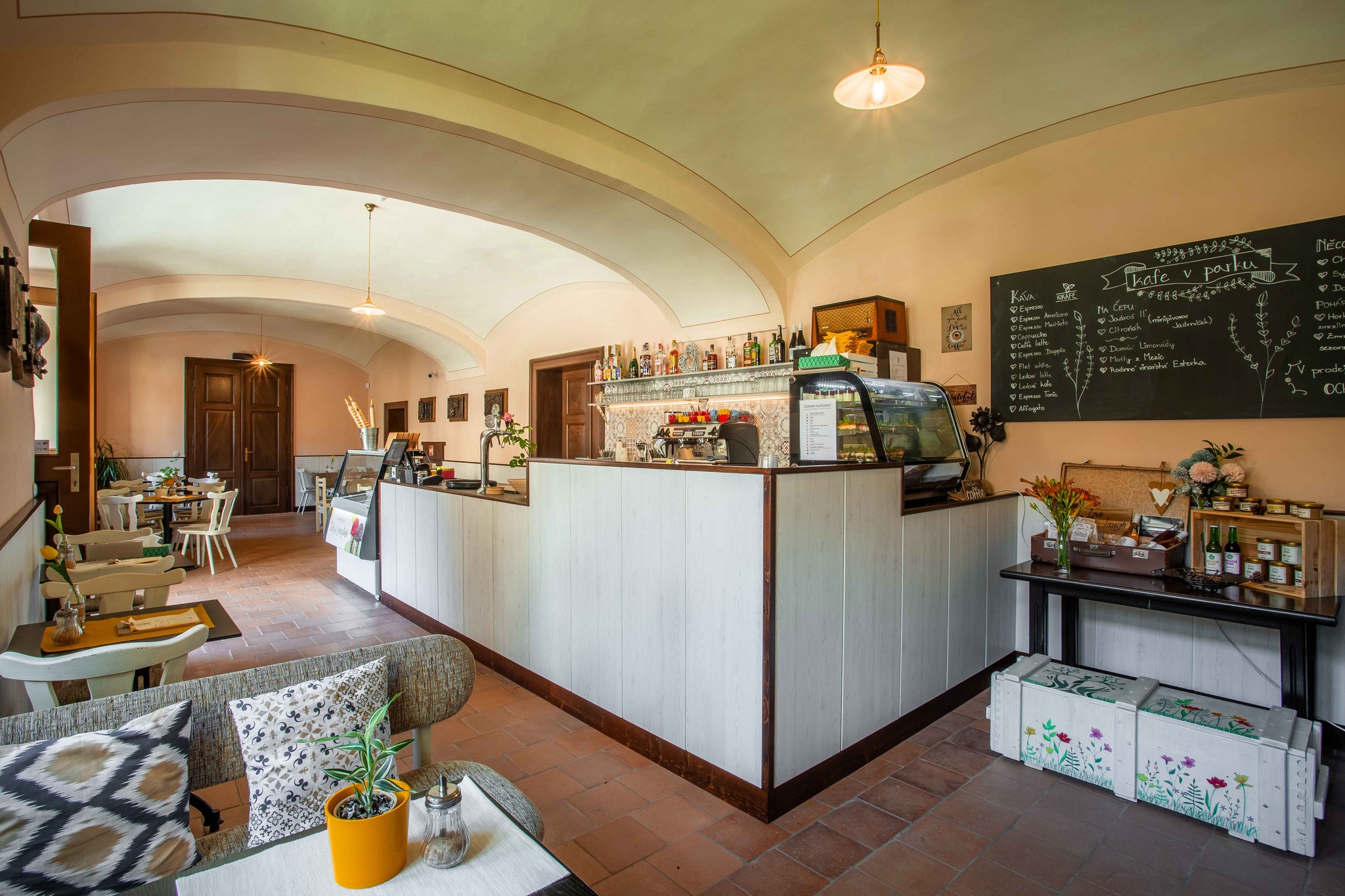 Zámecká kavárna U Radlaufa a Amaleyi